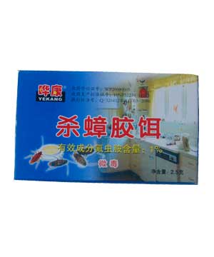 杀蟑胶饵