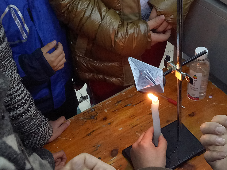 四年级 科学实验——烧纸船