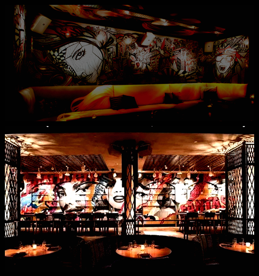 苏荷酒吧墙绘 贵州沃额特文化传播有限公司【官网】-贵州墙体彩绘